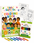 Little Curly Co. Kids Coloring Book – Made for Little Curls